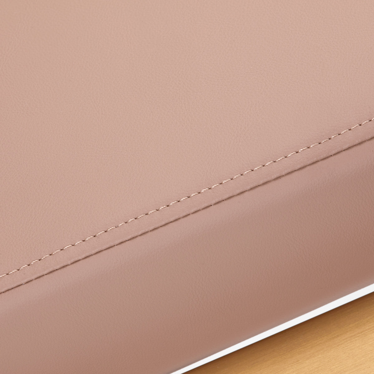 Gabbiano Porto-GM Hair Wash Unit Beige & Gold - close-up of the upholstery and construction details