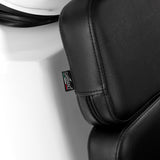Gabbiano Porto-GM Hair Wash Unit Black - displayed in a professional treatment-room setting