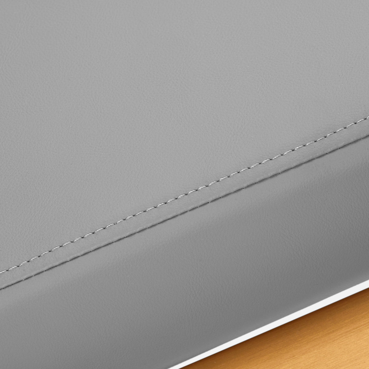 Gabbiano Porto-GM Hair Wash Unit Grey - close-up of the upholstery and construction details