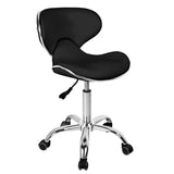 Gabbiano Q-4599 Beauty Chair Black - full product view at an angle on a white background