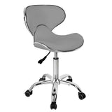 Gabbiano Q-4599 Beauty Chair Grey - full product view at an angle on a white background