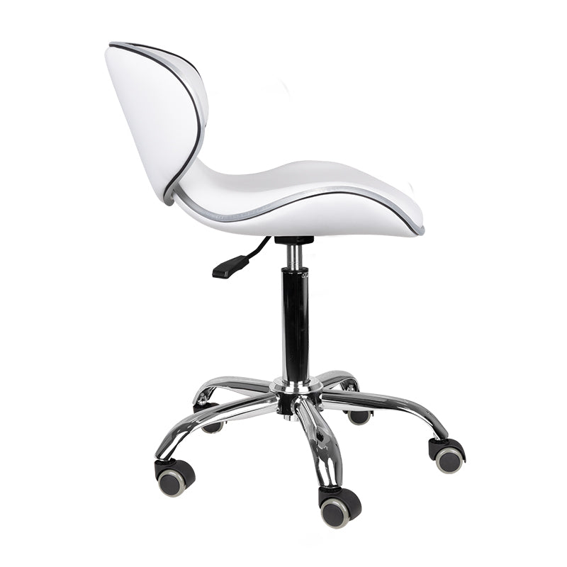 Gabbiano Q-4599 Beauty Chair White - full product view on a white background