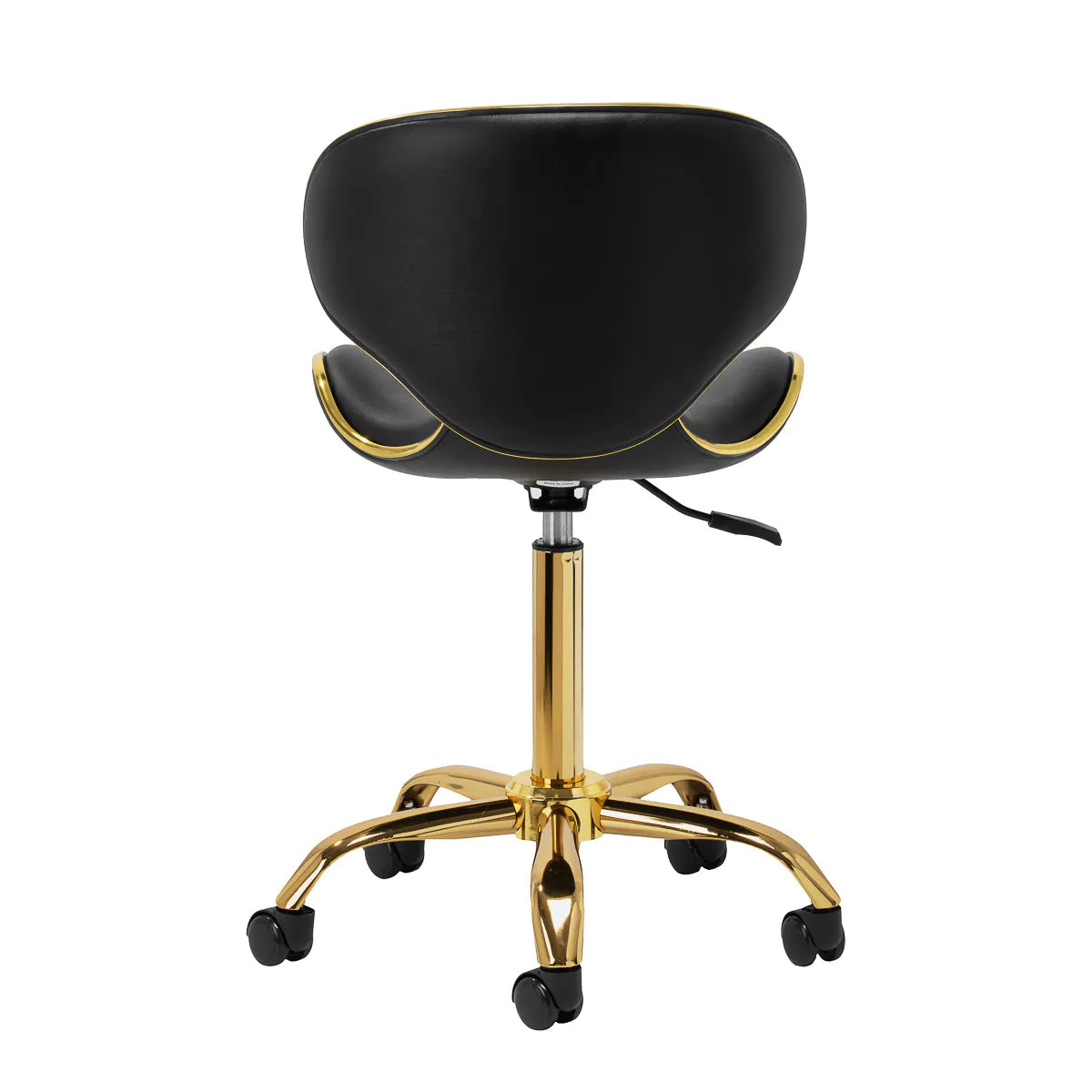 Gabbiano Q-4599G Beauty Chair Black - full product view on a white background
