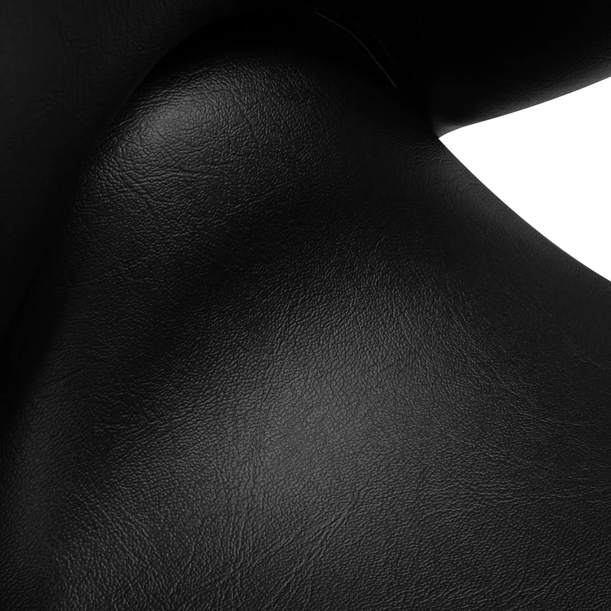 Gabbiano Q-4599G Beauty Chair Black - close-up of the upholstery and construction details