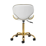 Gabbiano Q-4599G Beauty Chair White - full product view on a white background
