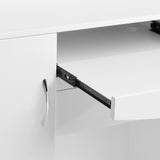 Gabbiano Reception Desk G26W White - displayed in a professional treatment-room setting