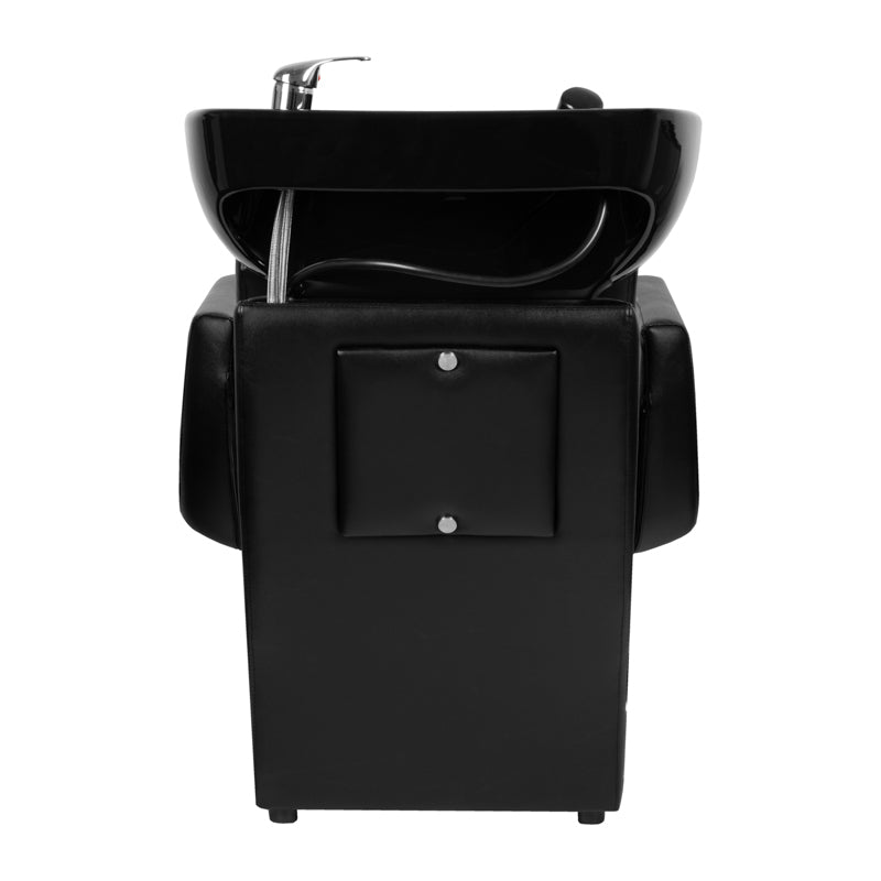 Gabbiano Santiago Hair Wash Unit Black - close-up of a functional part of the basin unit