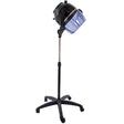 Gabbiano Standing Dryer LI-202S Two Speeds Black - styling tool shown on a white background