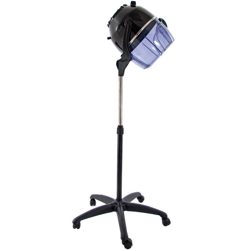 Gabbiano Standing Dryer LI-202S Two Speeds Black - styling tool shown on a white background