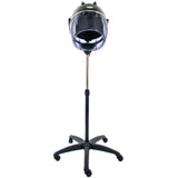Gabbiano Standing Dryer LI-202S Two Speeds Black - styling tool shown on a white background
