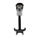 Gabbiano Standing Hair Steamer With Active Ozone Silver - standing hair steamer isolated on a white background
