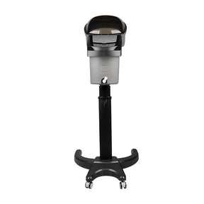 Gabbiano Standing Hair Steamer With Active Ozone Silver - standing hair steamer isolated on a white background