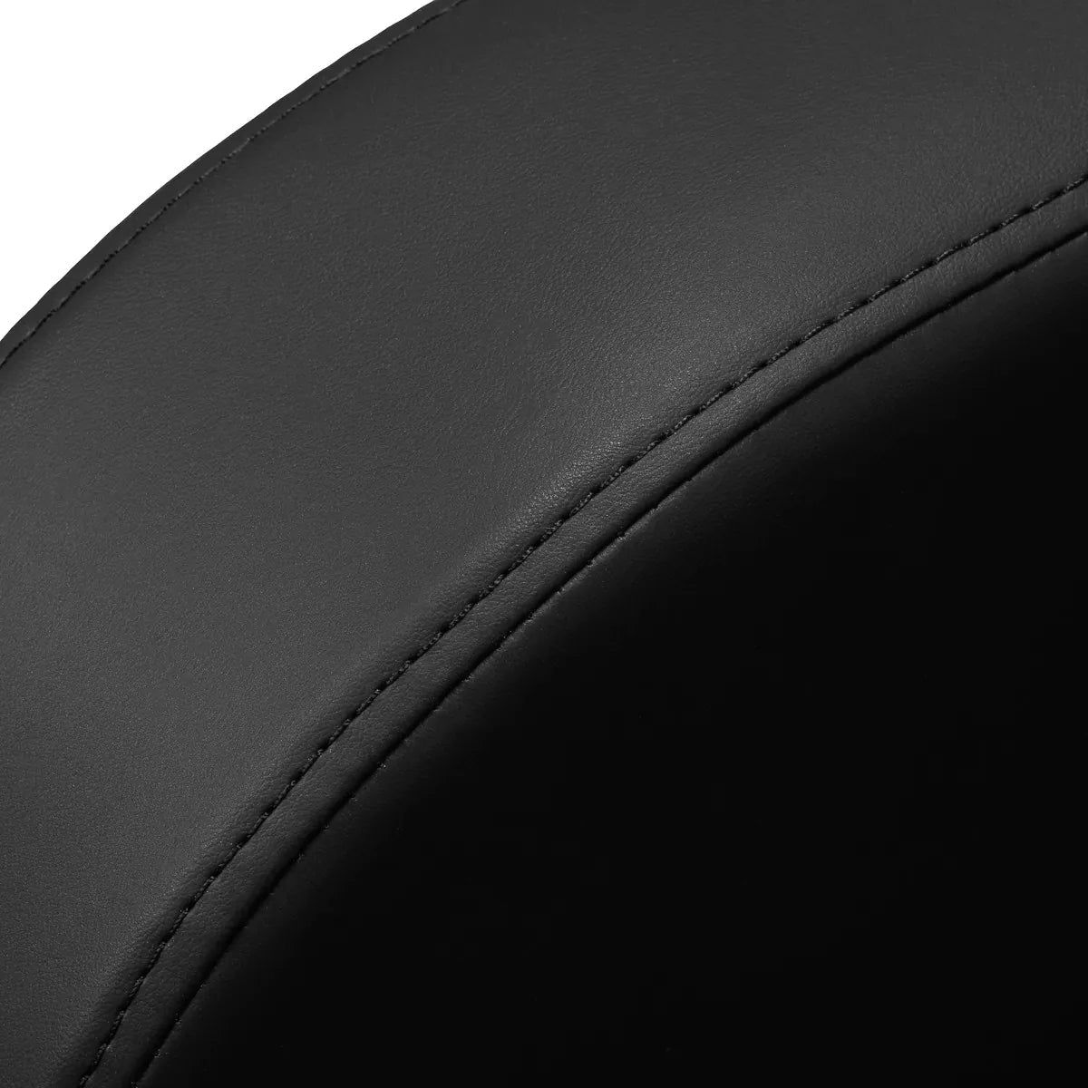 Gabbiano Sylvia Hairdressing Backwash Unit Black - close-up of the upholstery and construction details