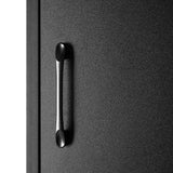 Gabbiano Totem black hairdressing station, cupboard handle