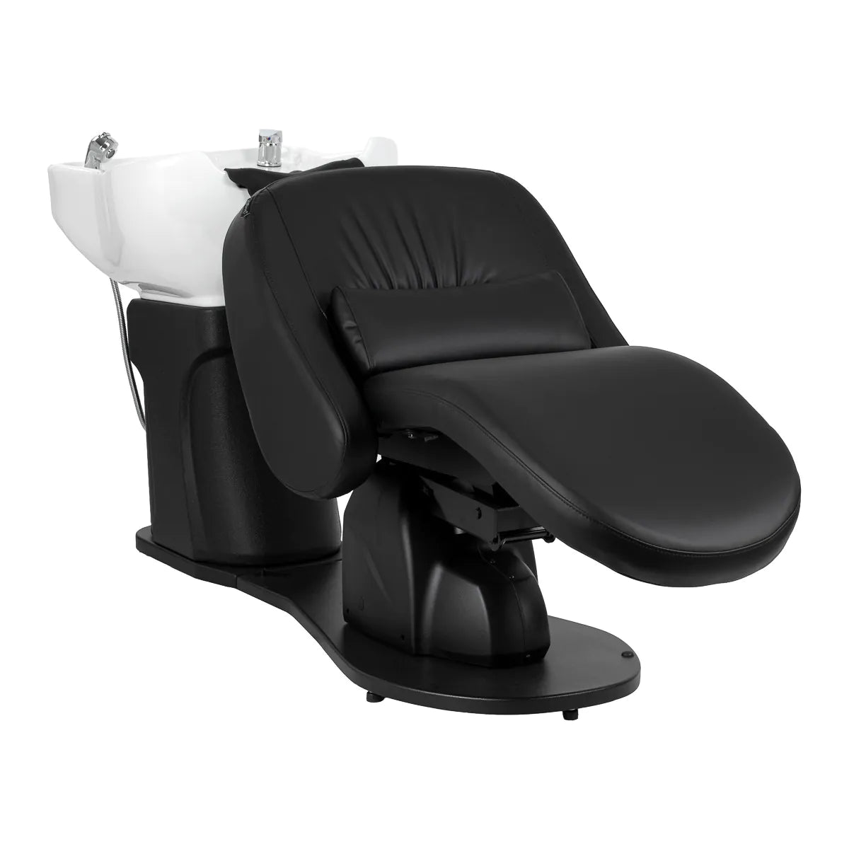 Gabbiano Trycho 2 Electric Hair Wash Unit Black - full product view on a white background