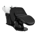 Gabbiano Trycho 2 Electric Hair Wash Unit Black - full product view on a white background