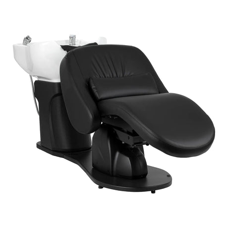 Gabbiano Trycho 2 Electric Hair Wash Unit Black - full product view on a white background