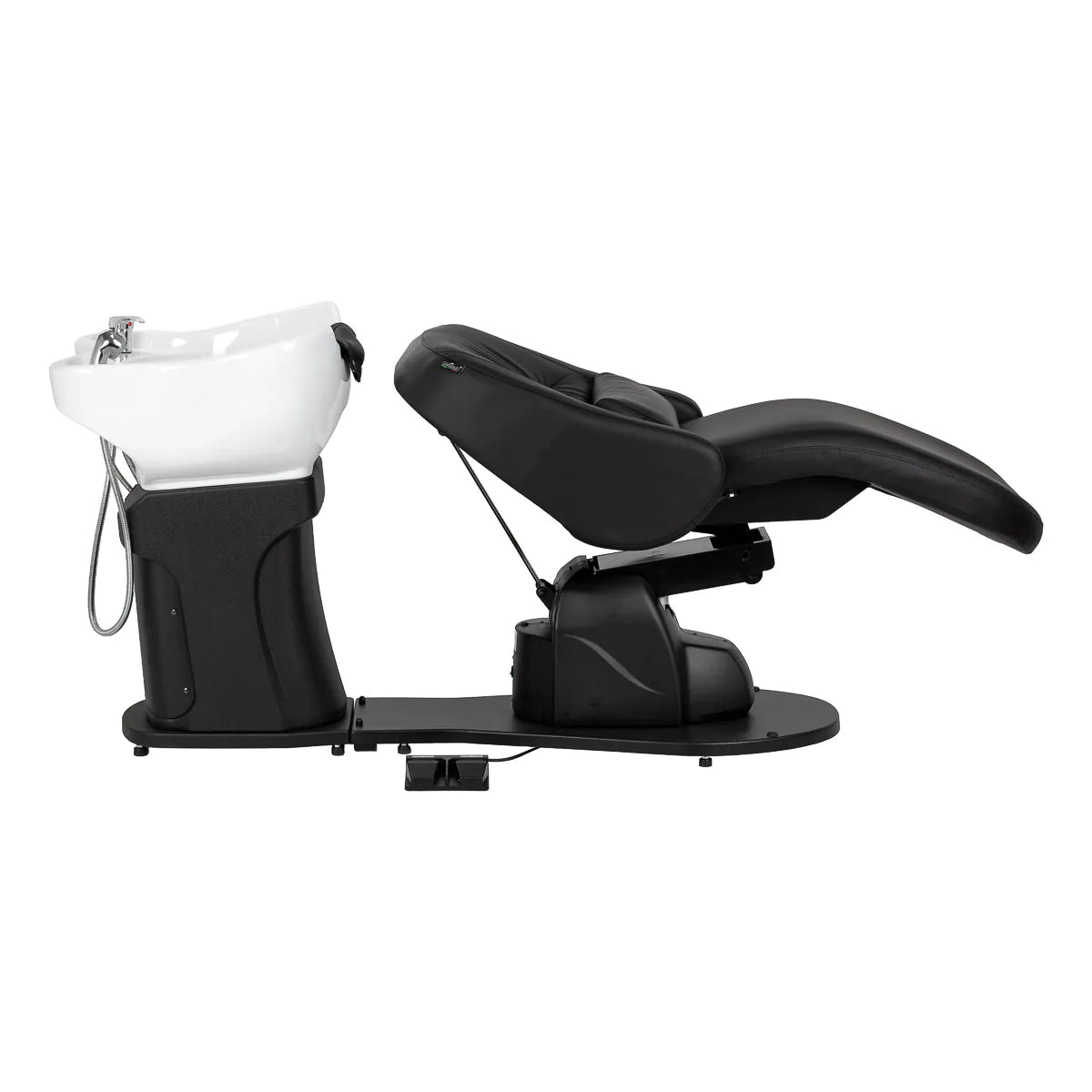 Gabbiano Trycho 2 Electric Hair Wash Unit Black - close-up of a functional part of the basin unit