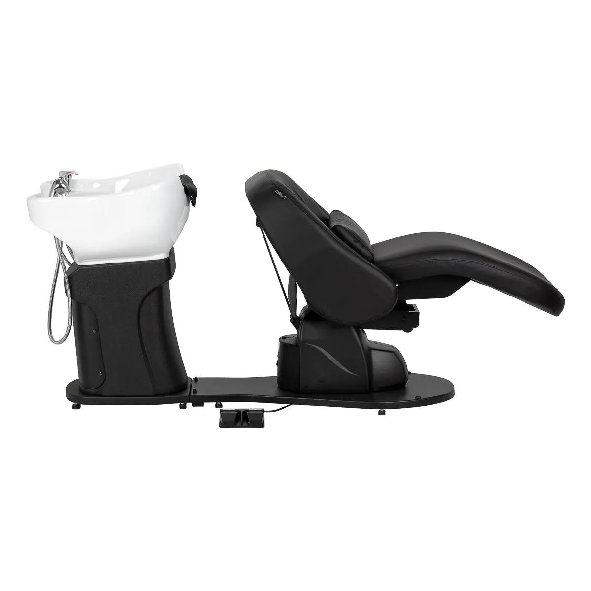 Gabbiano Trycho 2 Electric Hair Wash Unit Black - close-up of a functional part of the basin unit