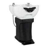 Gabbiano Trycho 2 Electric Hair Wash Unit Black - close-up of a functional part of the basin unit