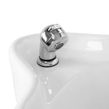 Gabbiano Trycho 2 Electric Hair Wash Unit Black - displayed in a professional treatment-room setting