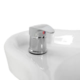 Gabbiano Trycho 2 Electric Hair Wash Unit Black - displayed in a professional treatment-room setting