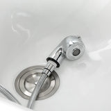 Gabbiano Trycho 2 Electric Hair Wash Unit Black - close-up of the upholstery and construction details
