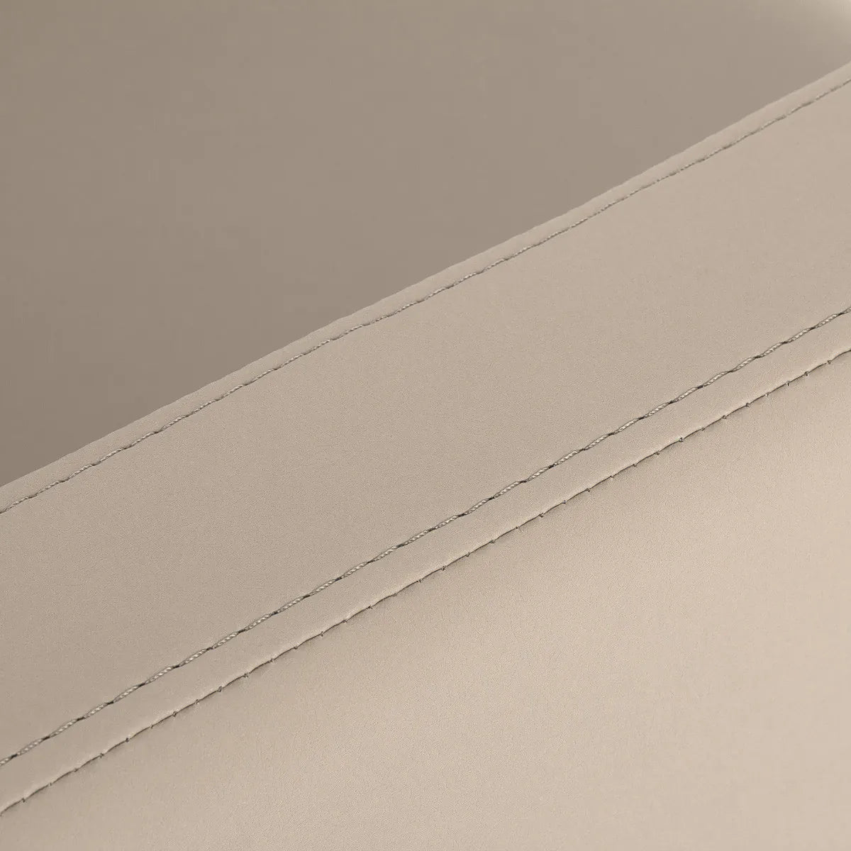 Gabbiano Vitoria Hair Salon Styling Chair Grey & Beige - close-up of the upholstery and construction details