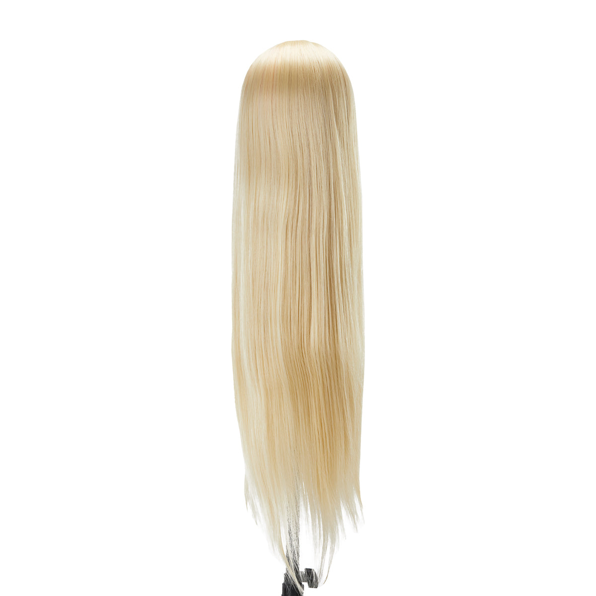 Gabbiano WZ2 Hairdressing Training Head, Synthetic Hair, Colour 613#, Length 24" - training head hair shown on a white background