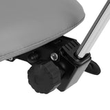Giovanni 1004 Beauty Chair Grey - displayed in a professional treatment-room setting