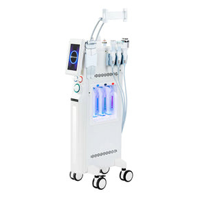 Giovanni Beauty Combine 6in1 Ashe Super Bubble Plus Multifunctional Device - main unit with included components on a white background
