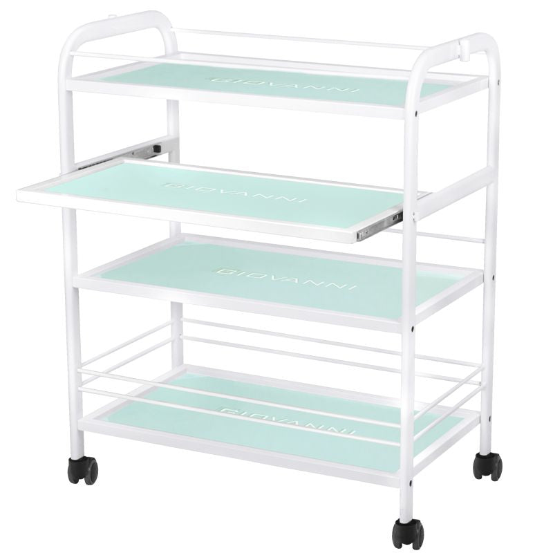 Giovanni Cosmetic Table Type 1015 - front view showing the storage and construction details