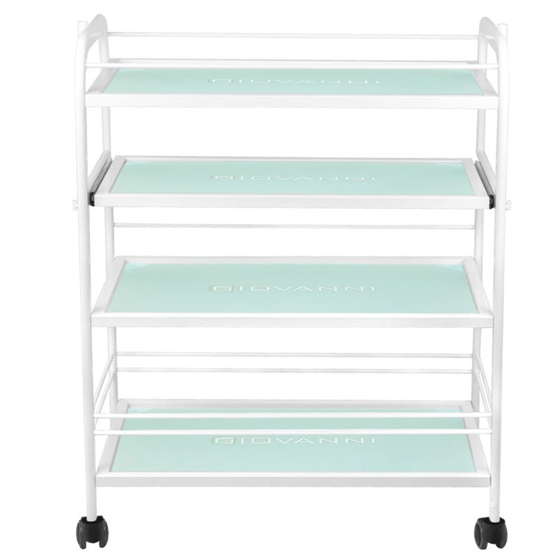 Giovanni Cosmetic Table Type 1015 - front view showing the storage and construction details