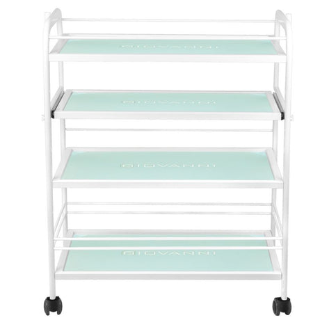 Giovanni Cosmetic Table Type 1015 - front view showing the storage and construction details