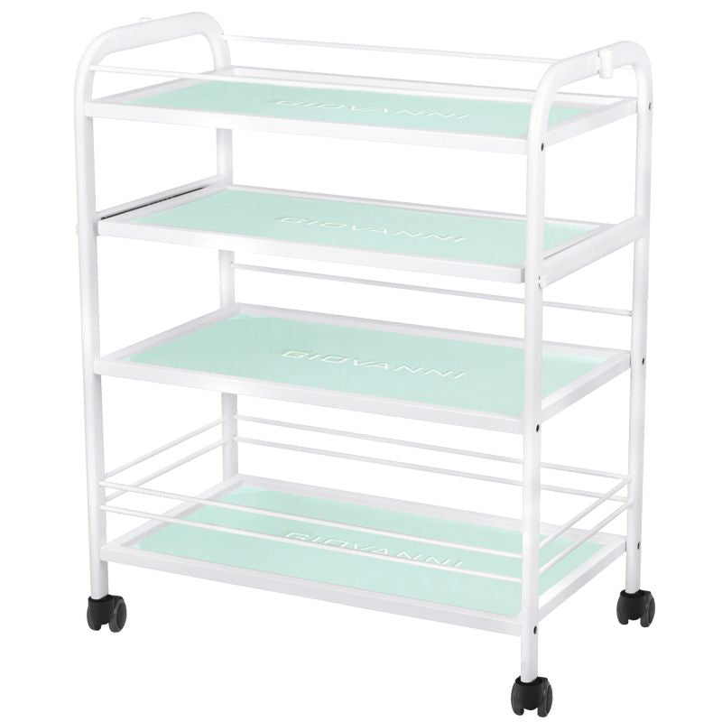 Giovanni Cosmetic Table Type 1015 - front view showing the storage and construction details