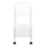 Giovanni Cosmetic Table Type 1019 - front view showing the storage and construction details