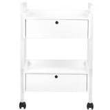 Giovanni Cosmetic Table Type 1019 - front view showing the storage and construction details