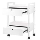 Giovanni Cosmetic Table Type 1019 - front view showing the storage and construction details