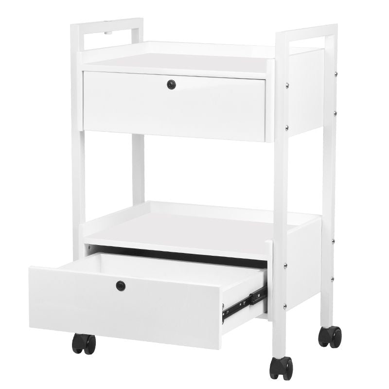 Giovanni Cosmetic Table Type 1019 - front view showing the storage and construction details