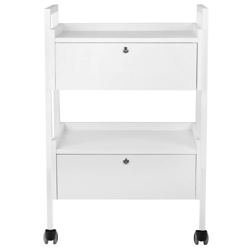 Giovanni Cosmetic Table Type 1019 - front view showing the storage and construction details
