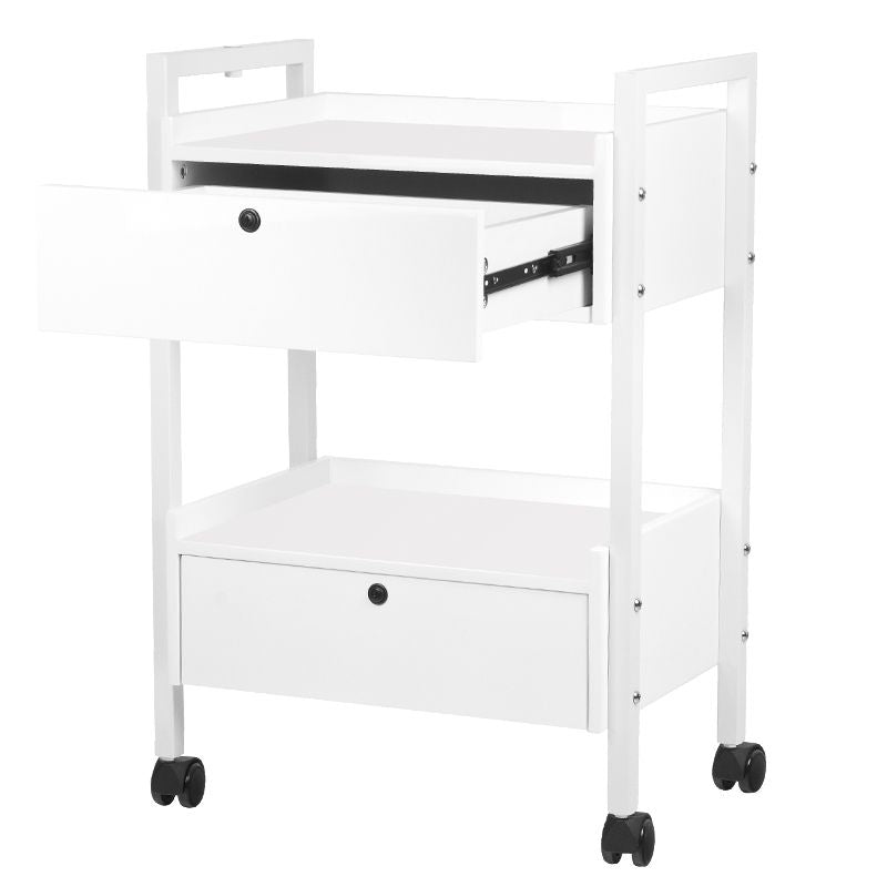 Giovanni Cosmetic Table Type 1019 - front view showing the storage and construction details