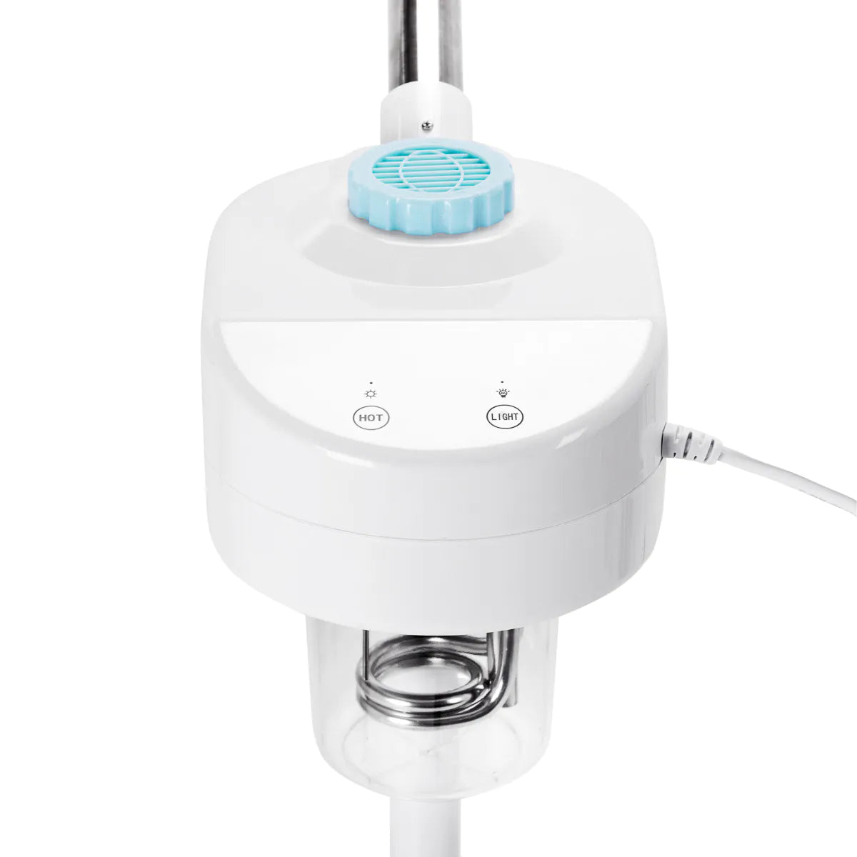 Giovanni D-09 Facial Steamer 850W White - main unit with included components on a white background