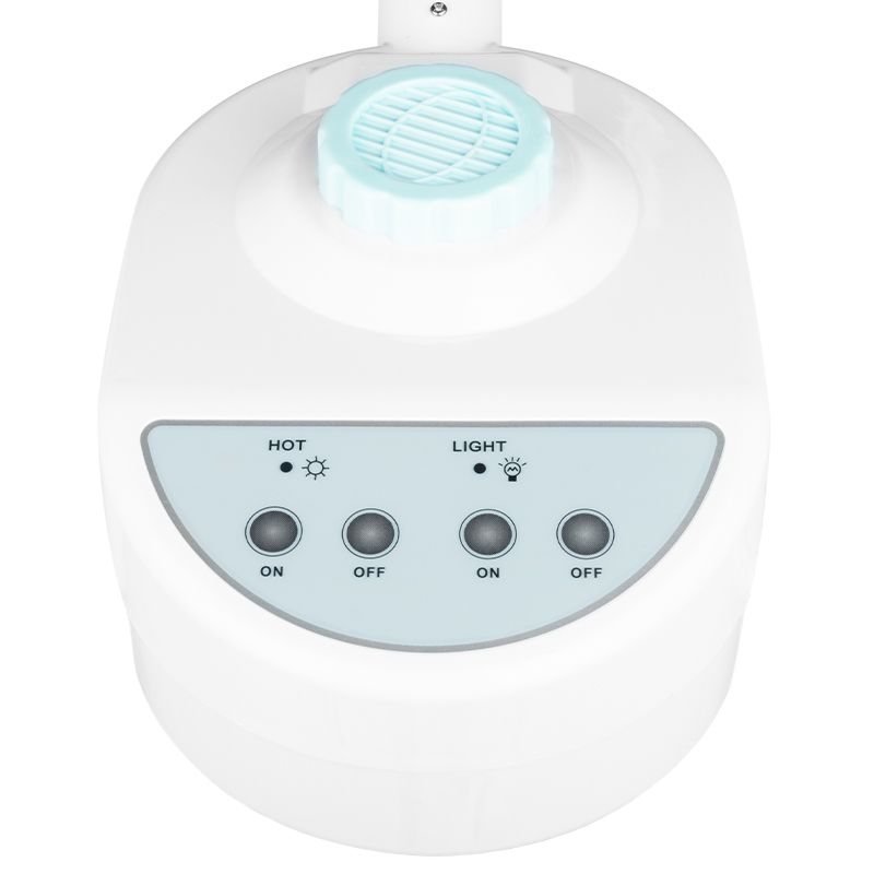 Giovanni D-09 Facial Steamer 850W White - device housing and functional components shown on a white background