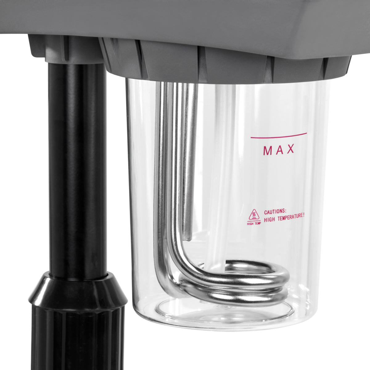 Giovanni D-20 Facial Steamer Black - close-up showing treatment handpieces and device components