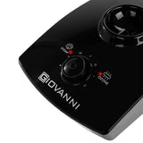 Giovanni D-21 Facial Steamer With Magnifier Lamp Black - close-up showing treatment handpieces and device components