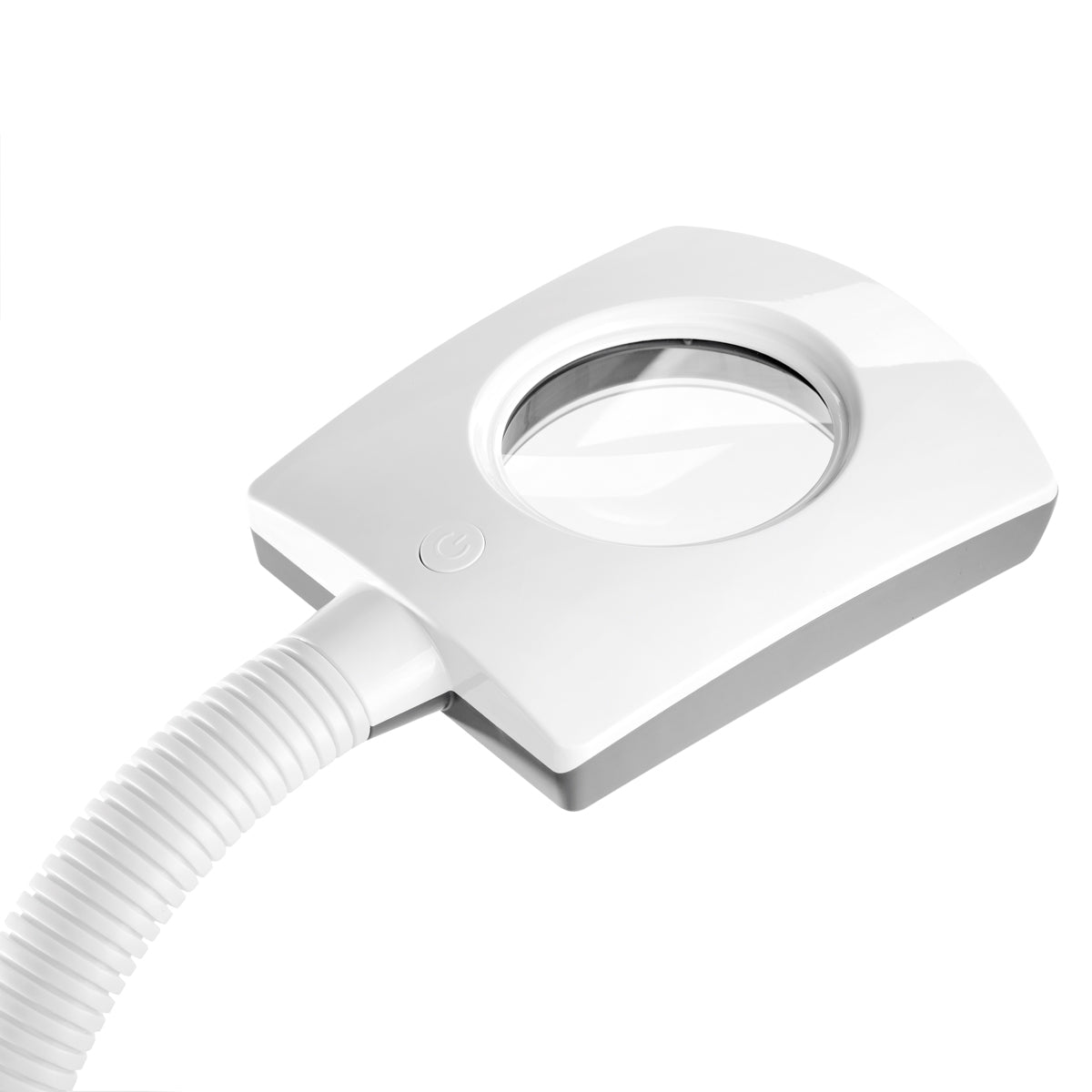 Giovanni D-21 Facial Steamer With Magnifier Lamp White - device housing and functional components shown on a white background