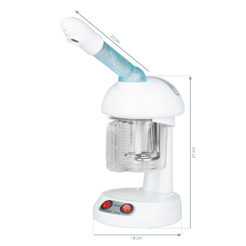 Giovanni Mini F-17 Facial Steamer - device housing and functional components shown on a white background