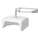 Glow 112 white UV LED nail lamp head attached to the stand arm