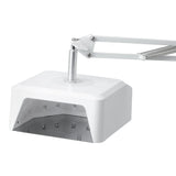 Glow 112 UV LED lamp head showing the reflective metal base and LED interior