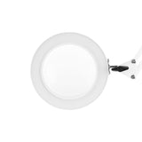 Glow 308 White LED Tabletop Magnifier Lamp - device housing and functional components shown on a white background